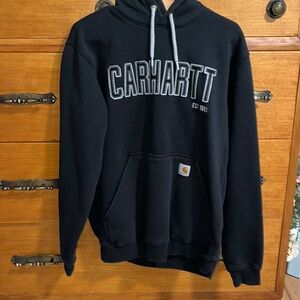COPY - Black carhartt hoodie men’s size small